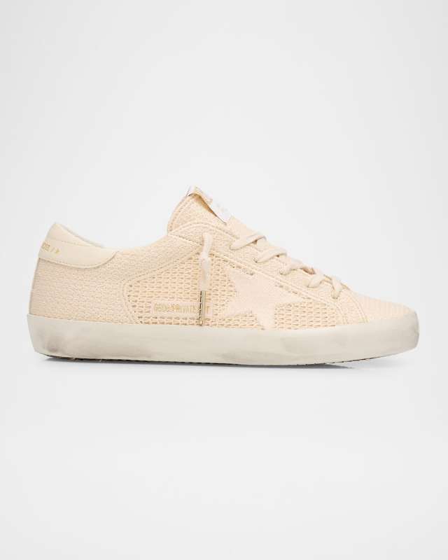 Superstar Embroidered Cotton Low-Top Sneakers